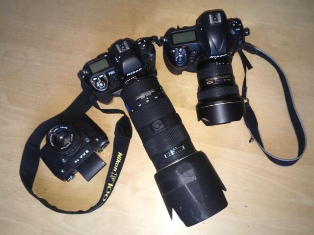 Three tools of my different photographic periods starting in the 80s.
Seeing that I had an idea - archives…
.
.
.
#gearporn #photography #exa1c #nikonf100 #nikond5